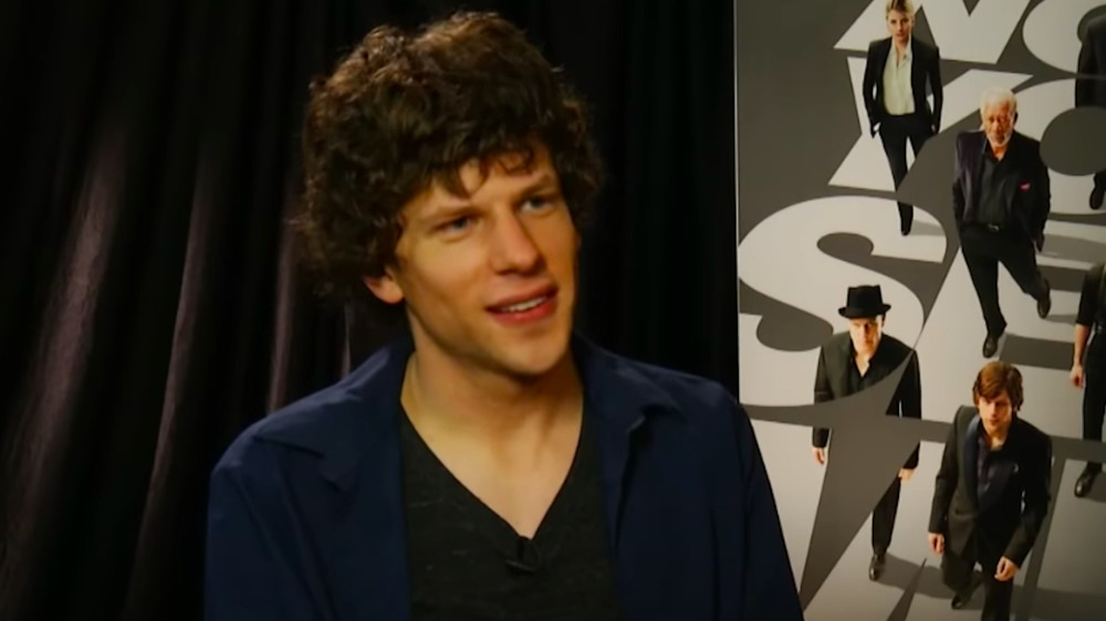 Jesse Eisenberg smiling