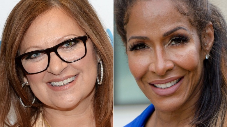 Caroline Manzo and Sheree Whitfield smiling in split image