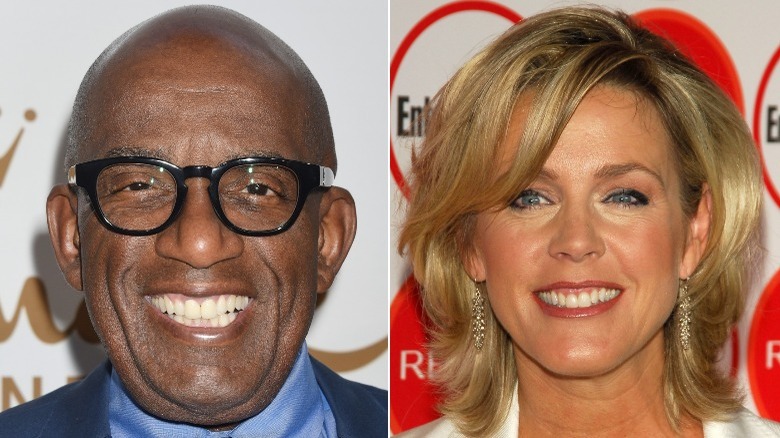 Al Roker and Deborah Norville