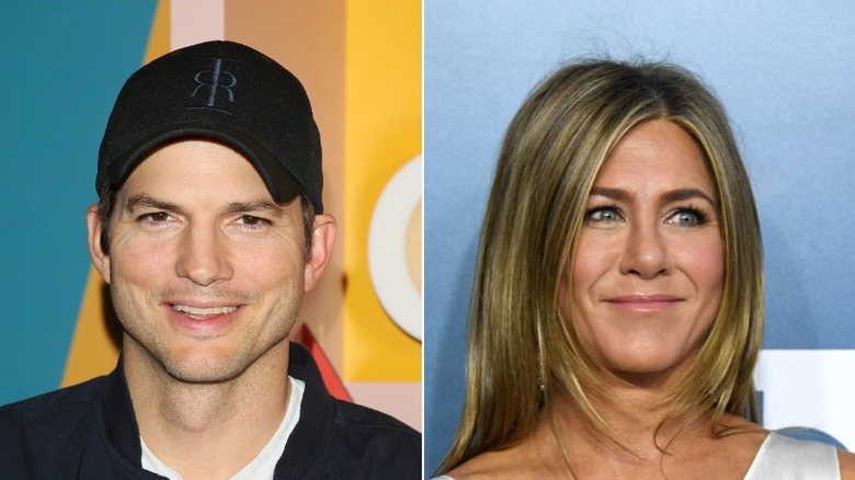 Ashton Kutcher and Jennifer Aniston