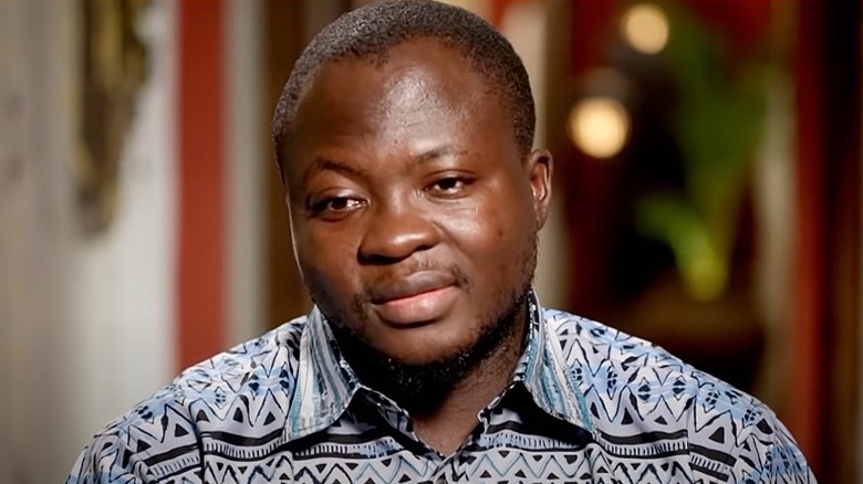 Michael Ilesanmi talks to the camera about his sex life