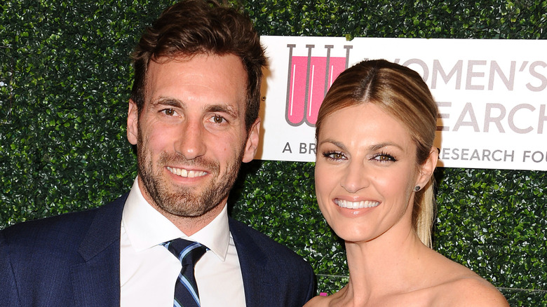 Jarret Stoll and Erin Andrews posing together