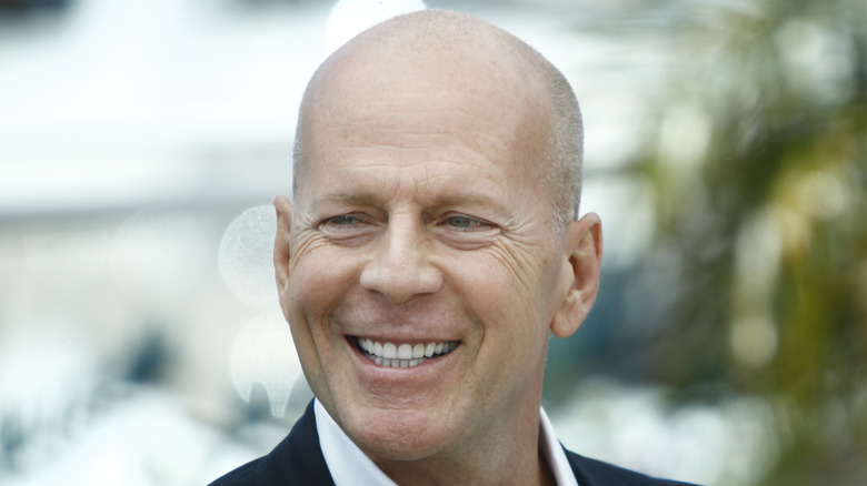 Bruce Willis smiling