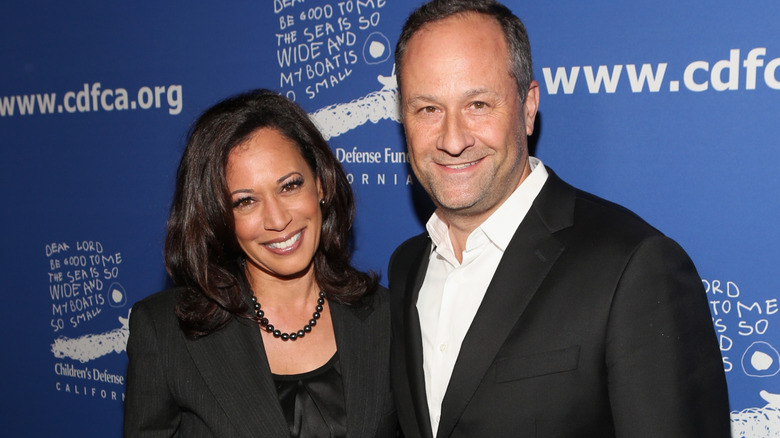 Kamala Harris with husband Doug Emhoff