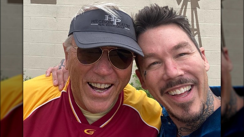 Richard and David Bromstad selfie