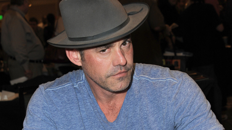 Nicholas Brendon with hat