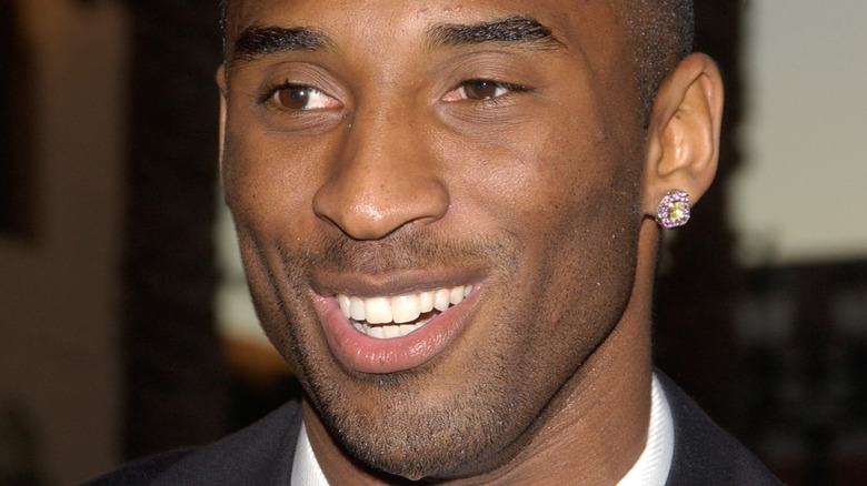 Kobe Bryant smiling