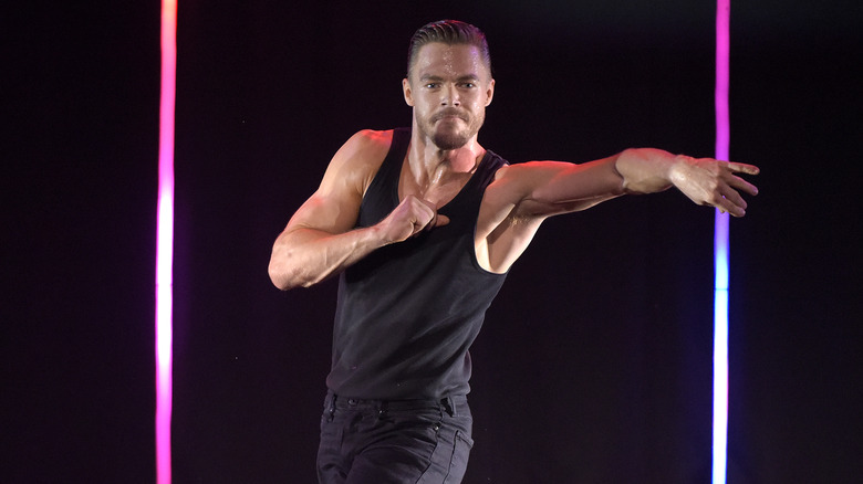 Derek Hough dancing