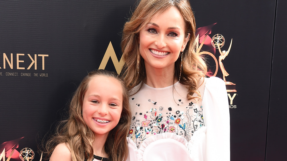 Giada De Laurentiis and Jade Thompson posing on the red carpet