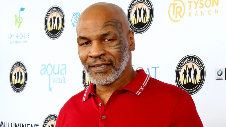 Mike Tyson red shirt