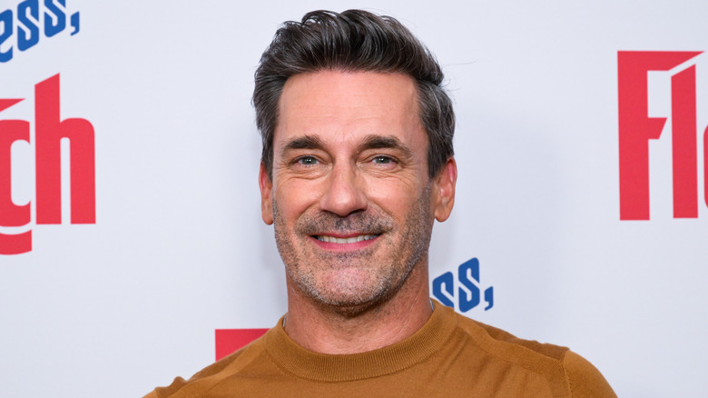 Jon Hamm smiling