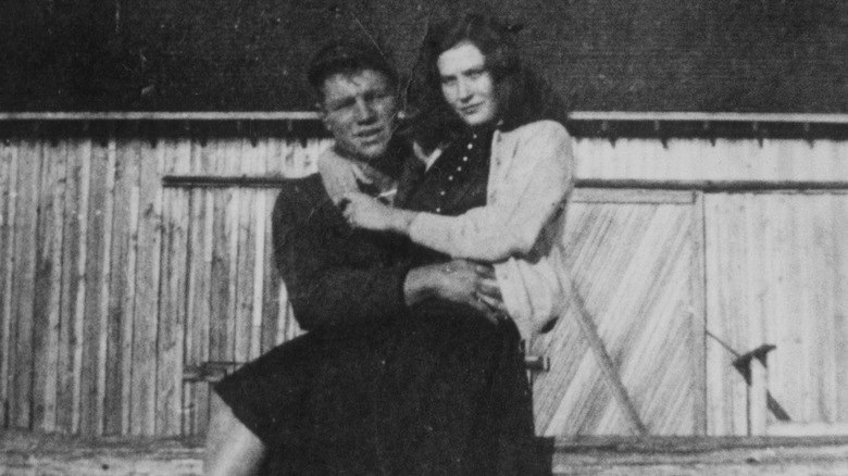 Loretta Lynn and her husband