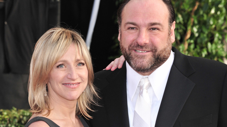 The Heartbreaking Thing Edie Falco Just Revealed About James Gandolfini