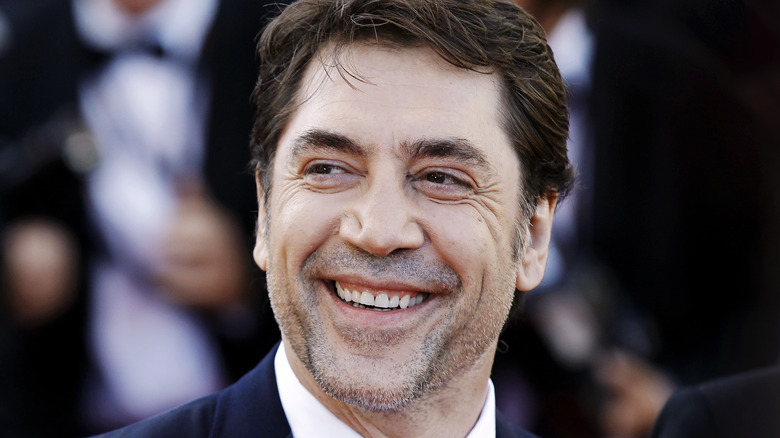 Javier Bardem smiling