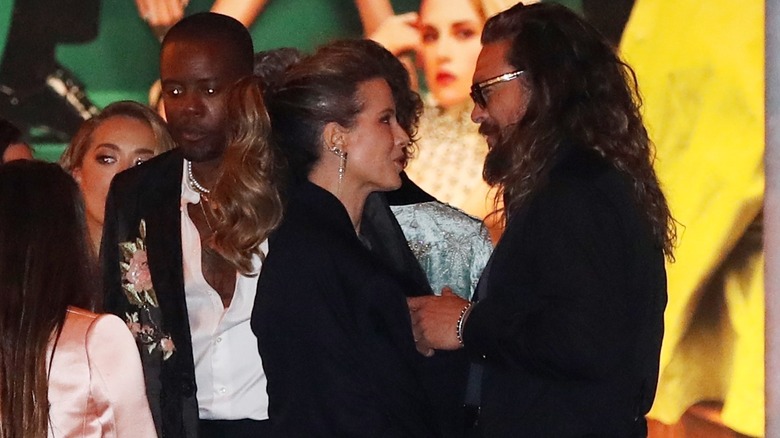 Jason Momoa and Kate Beckinsale at Oscars after party