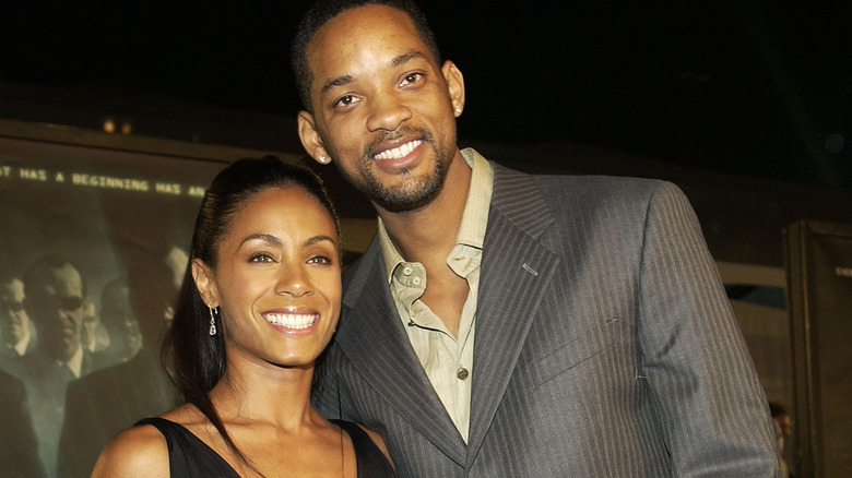 Will and Jada Smith smiling 