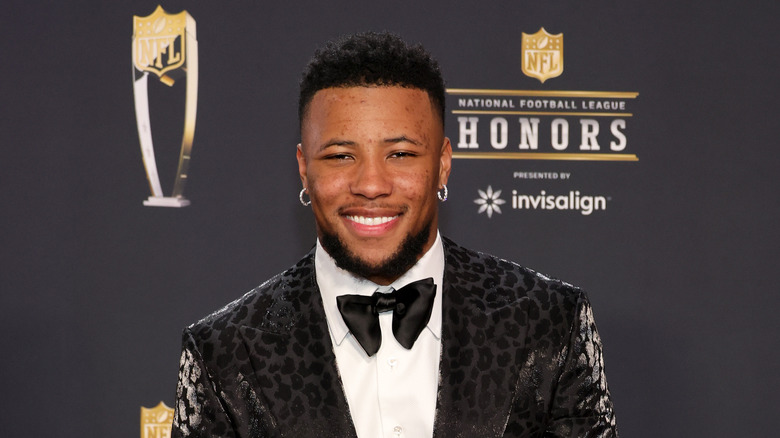 Saquon Barkley smiling