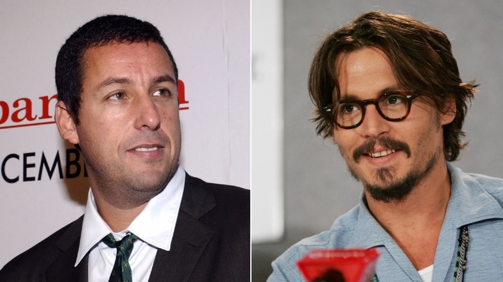 Adam Sandler and Johnny Depp