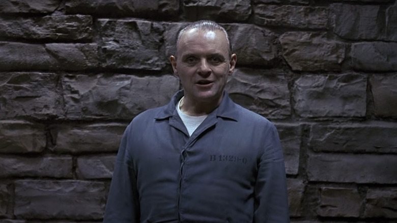 Anthony Hopkins in Silence of the Lambs