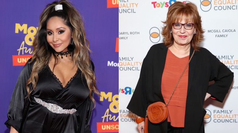 Nicole 'Snooki' Polizzi's and Joy Behar red carpet 