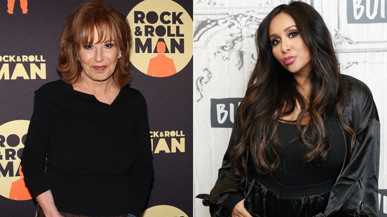 Nicole 'Snooki' Polizzi and Joy Behar red carpet 