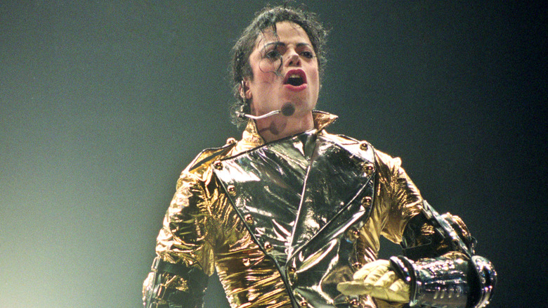 Michael Jackson on stage