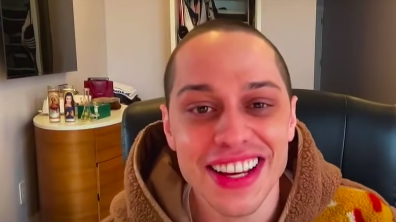 Pete Davidson in his room