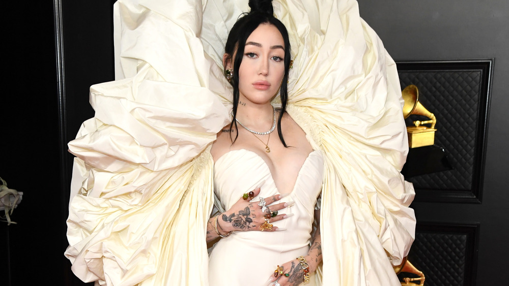 Noah Cyrus gazing in front