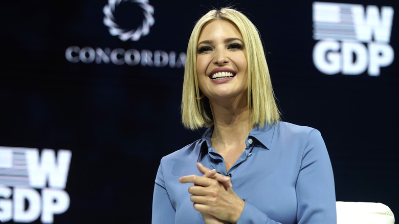 Ivanka Trump smiling