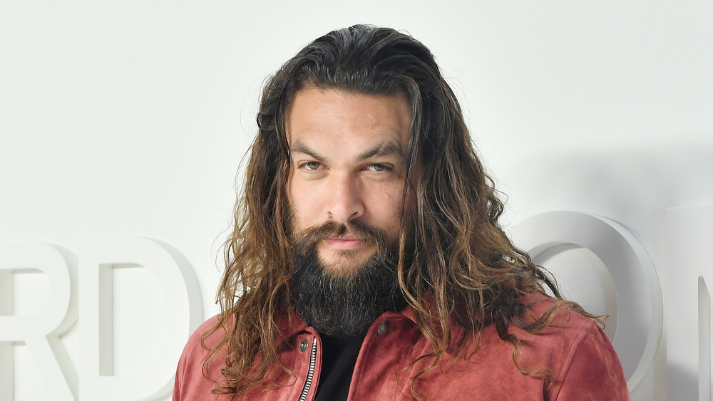 Jason Momoa at Tom Ford Fashion Show