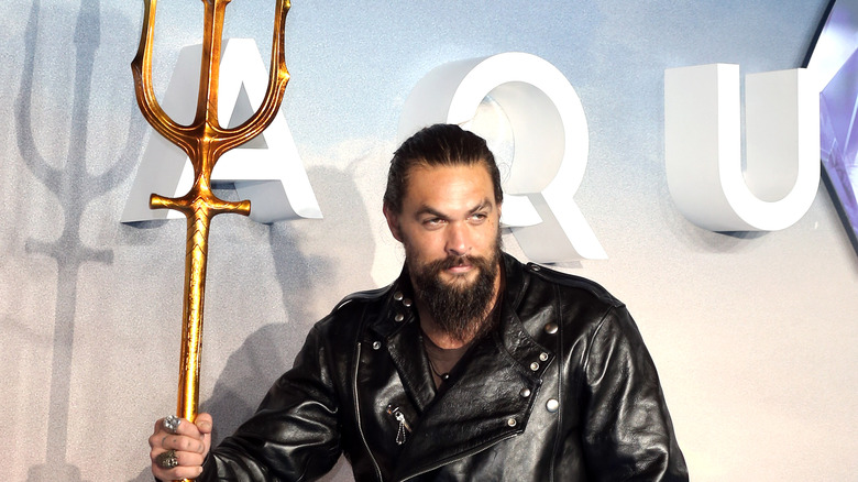 Momoa at Aquaman world premiere in 2018