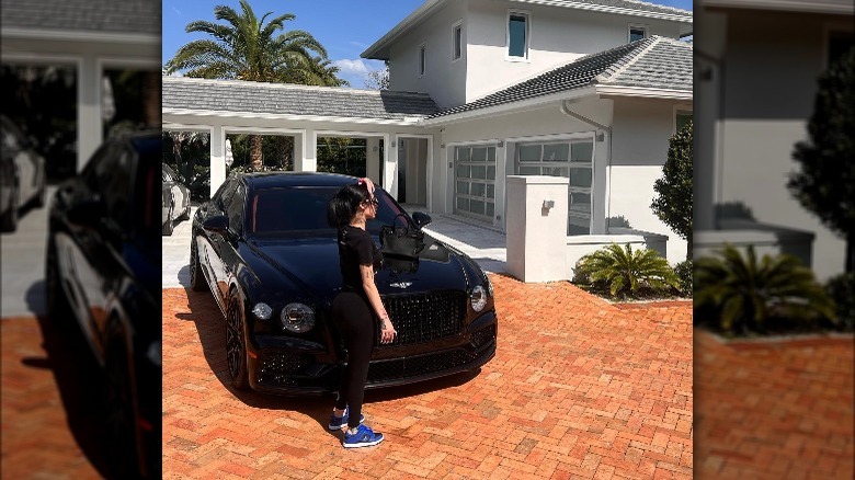 Bhad Bhabie with her new house