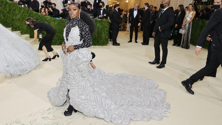 Simone Biles at the 2021 Met Gala 