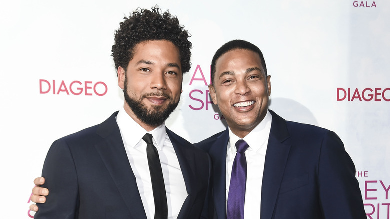 Jussie Smollett and Don Lemon