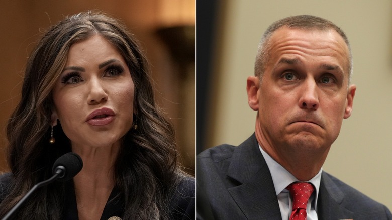 Kristi Noem and Corey Lewandowski