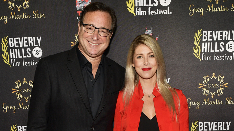 Bob Saget with his wife Kelly Rizzo