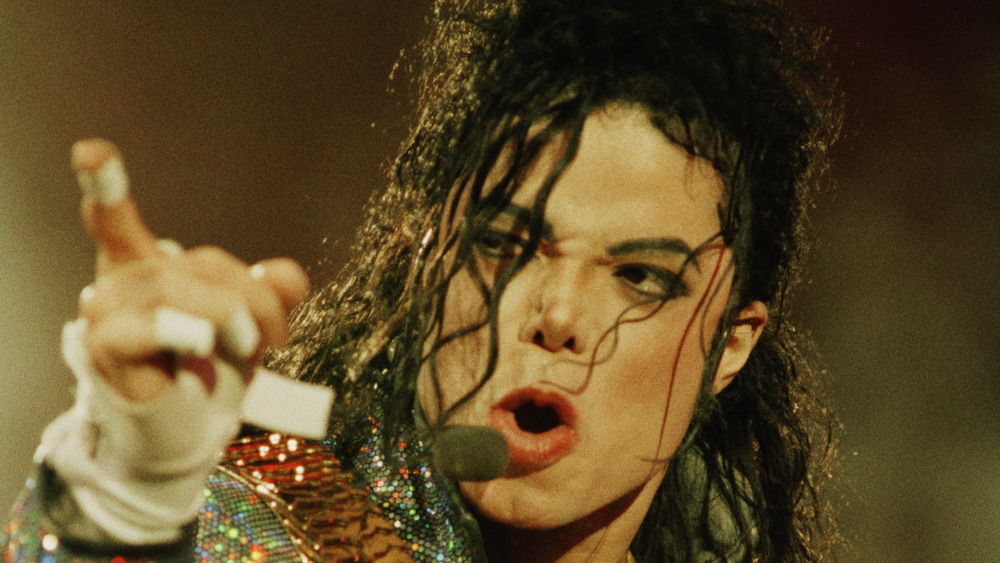 Michael Jackson performing