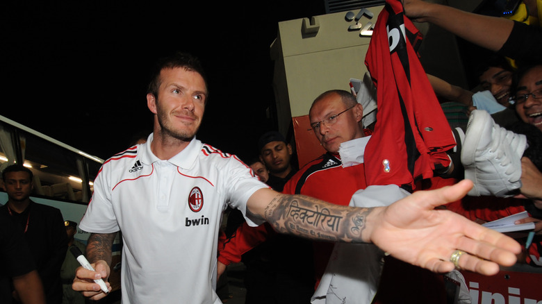 David Beckham tattoo sleeve