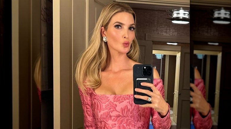 Ivanka Trump takes a selfie