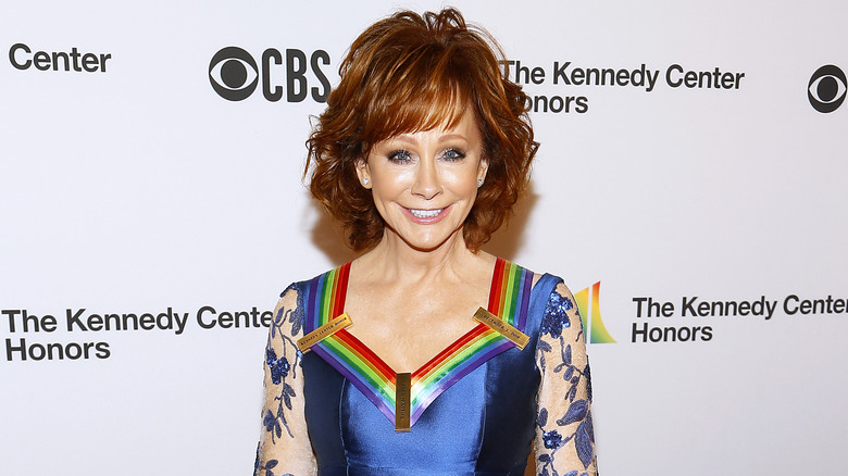 Reba McEntire smiling