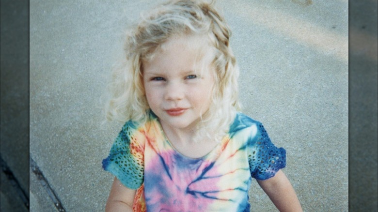 Taylor Swift as a child