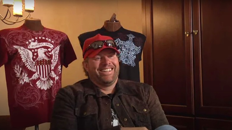 Toby Keith with TK Steelman shirts