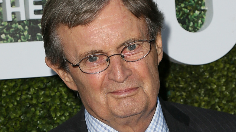 David McCallum smiling