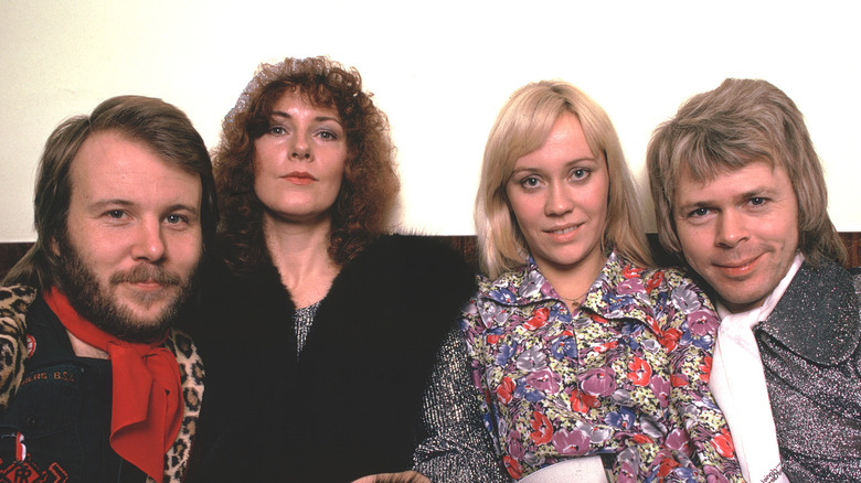 ABBA group portrait in 1975