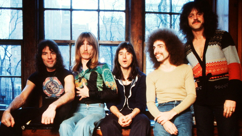 Journey group portrait in 1978