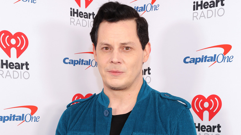 Jack White performing on balcony