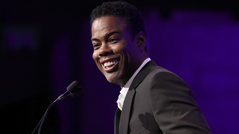 Chris Rock smiling