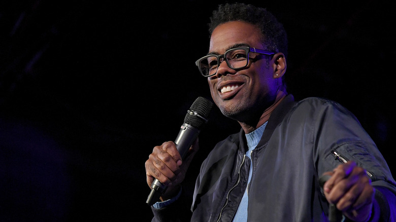 Chris Rock smiling