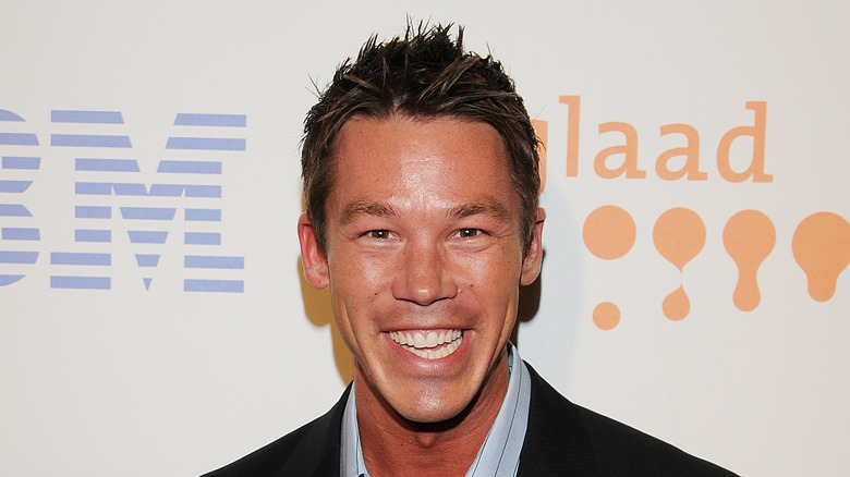 David Bromstad on red carpet