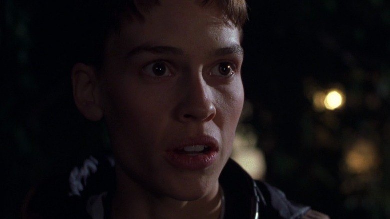 Hilary Swank in screengrab